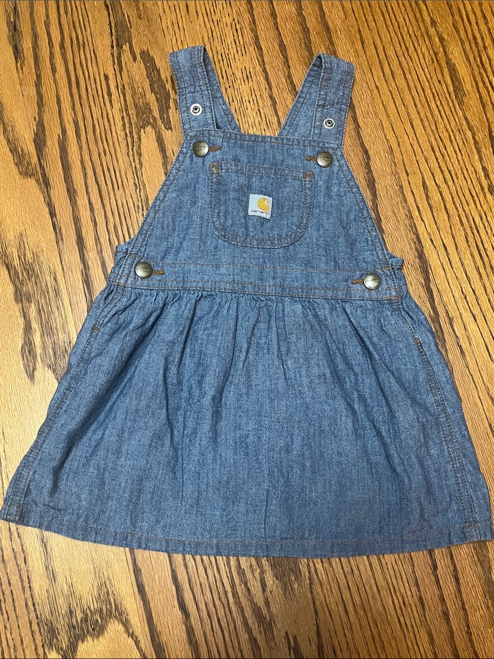 Carhartt Denim Overall Pinafore - Blue
